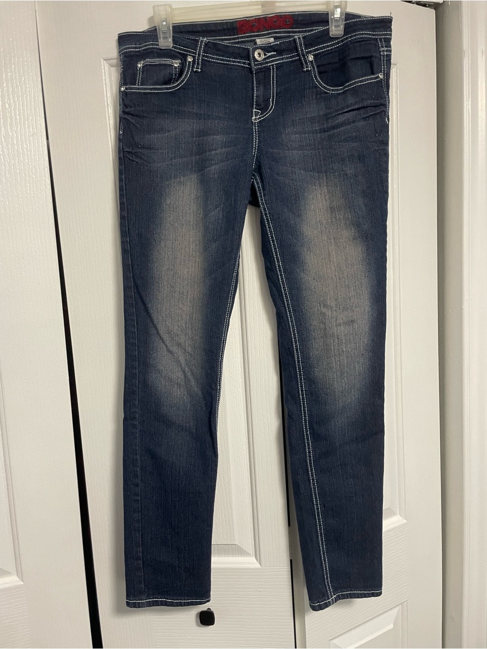 BONGO Dark Blue Straight Leg Jeans